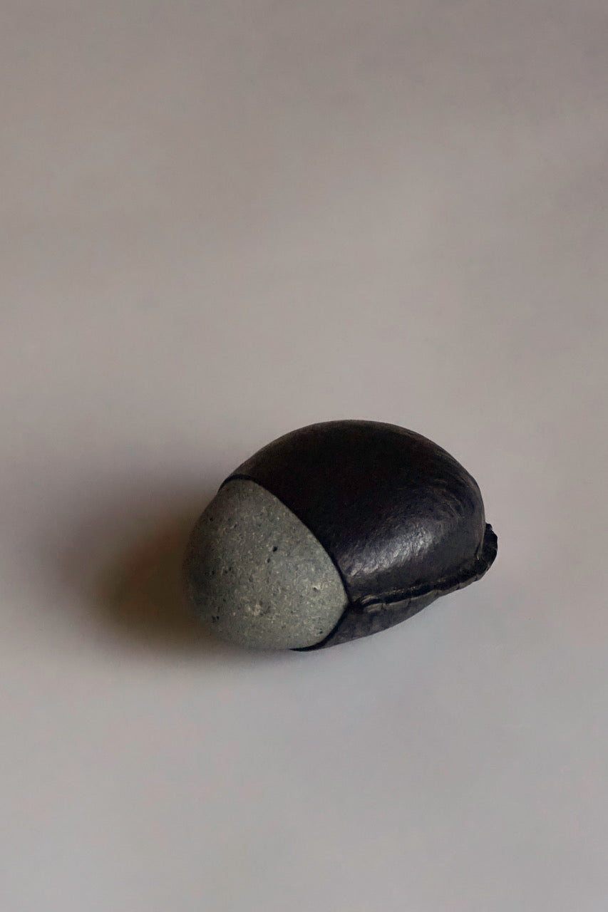 Jess White - Leather Wrapped stone