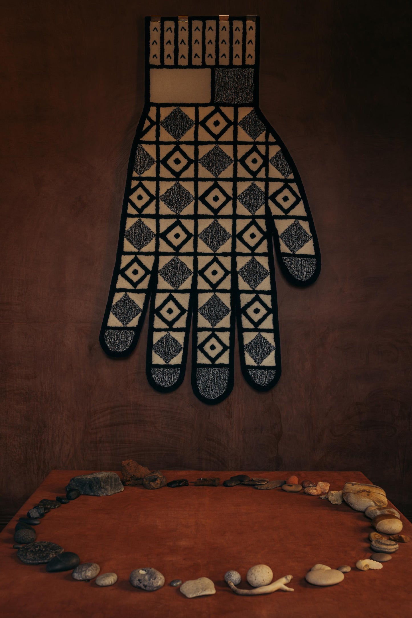 Jennifer Kent Sanquhar Glove Rug