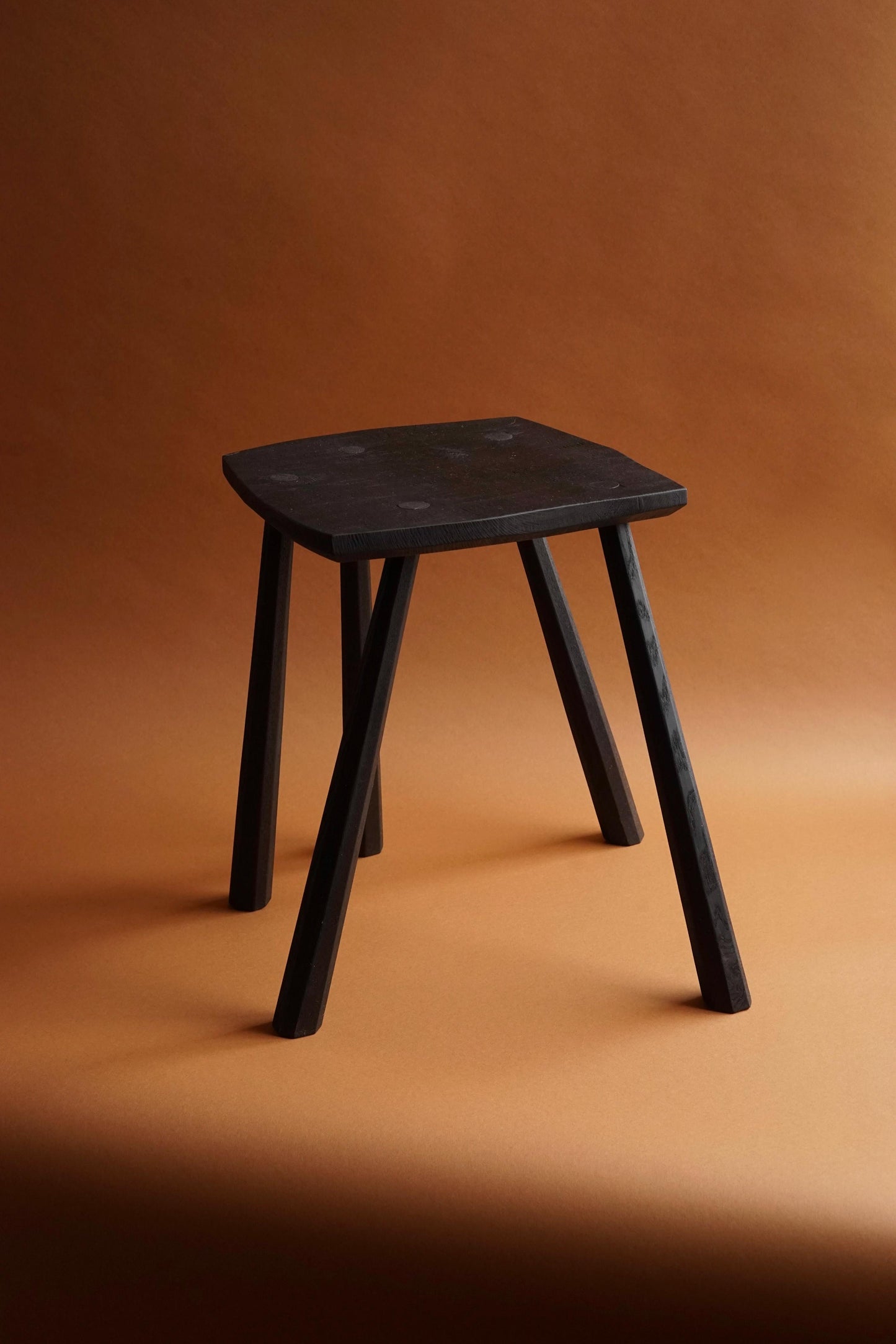 ALT= A stool from the Black House Stools collection by Sheahan Made x Bard.