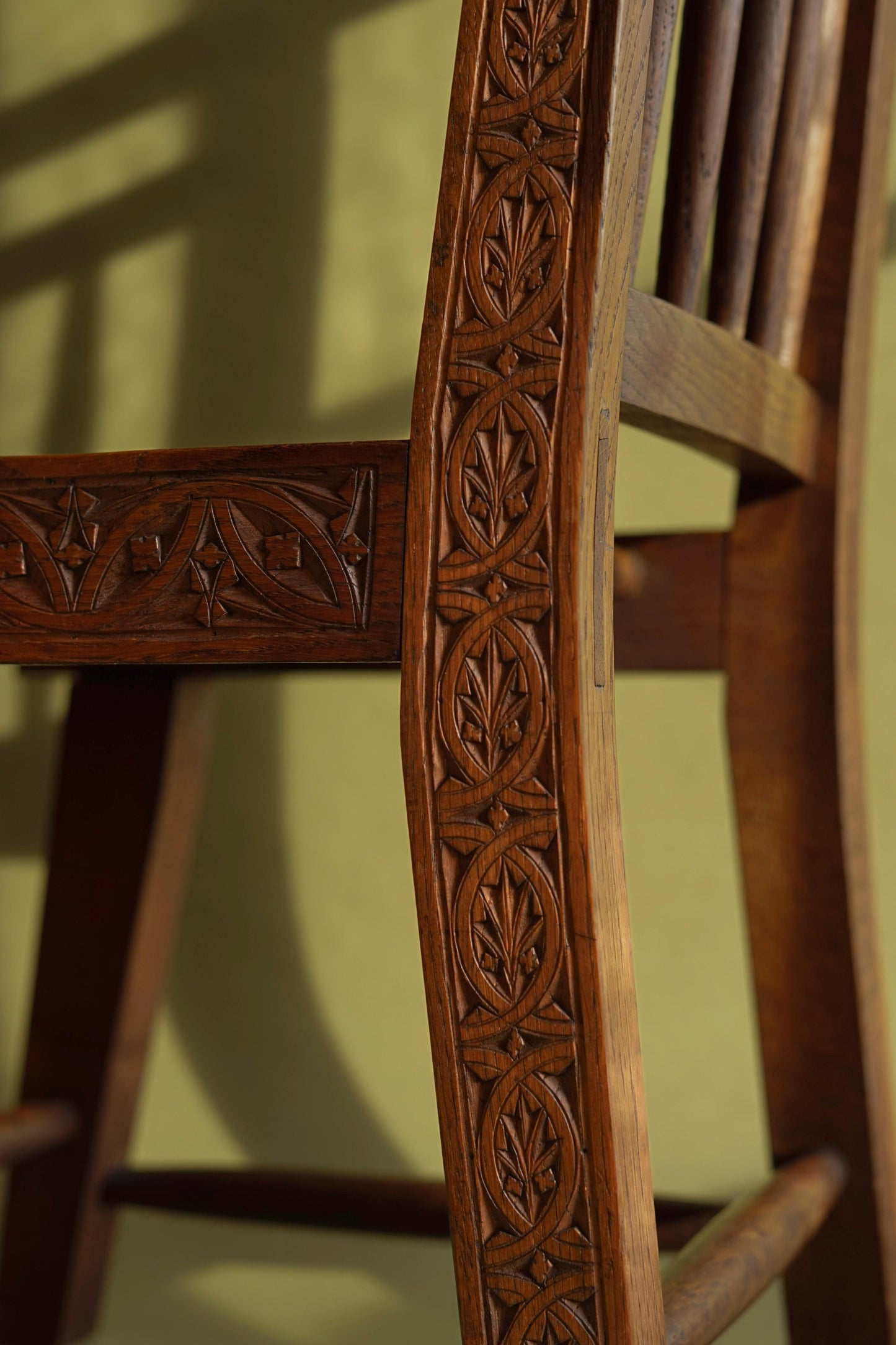 Caithness chip-carved chair