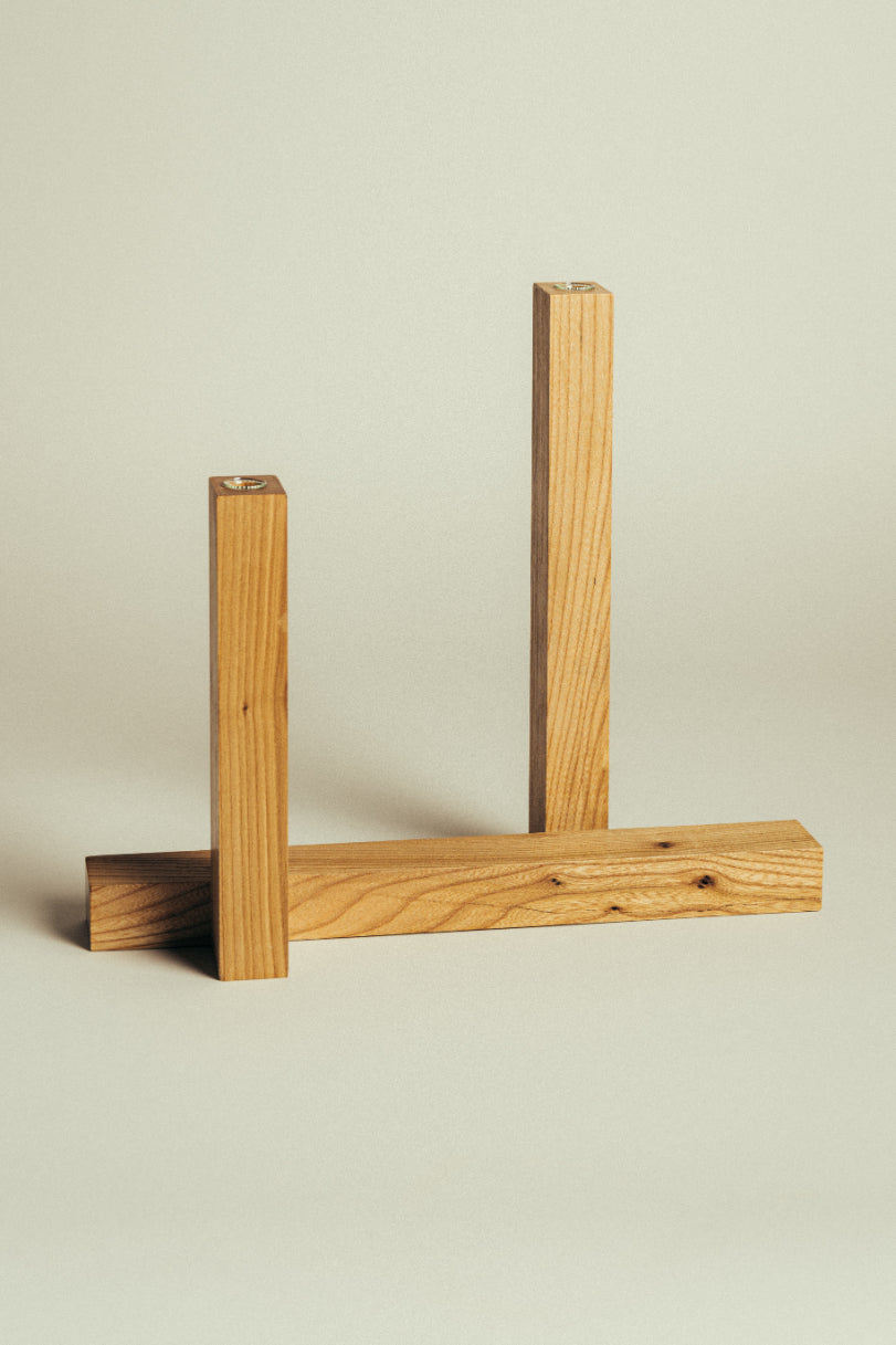 Nick Ross Primitive Arrangement vase, 2 stem