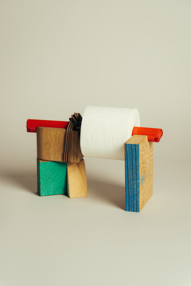 Juli Bolaños-Durman Bathroom Totems