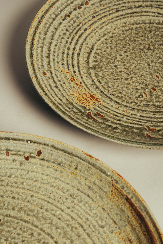 Ingot Objects Ash-Glazed Platters