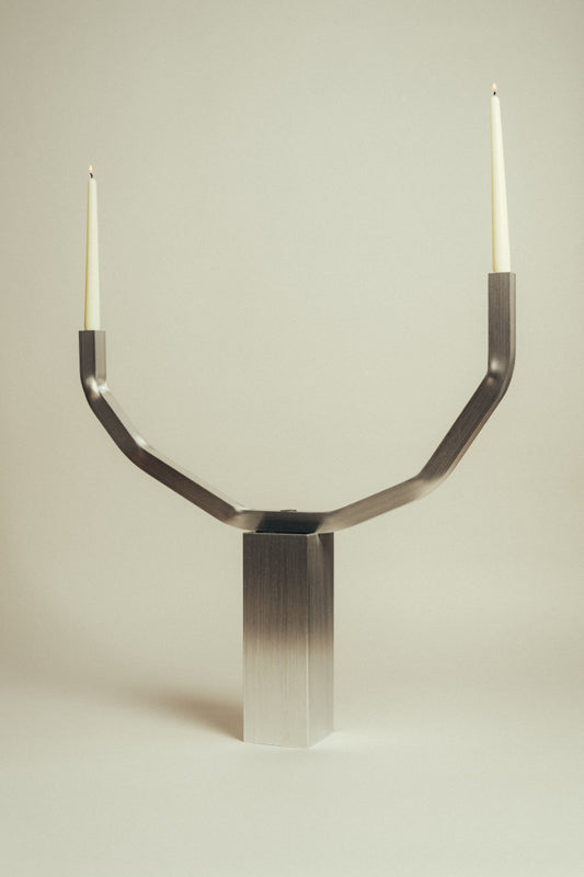 David Taylor 2-armed Candelabra