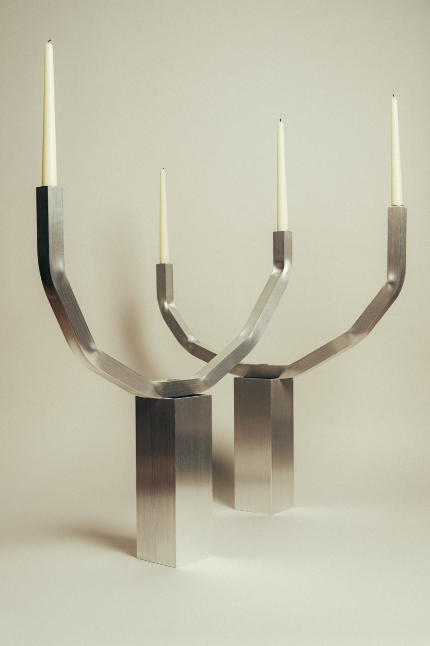David Taylor 2-armed Candelabra