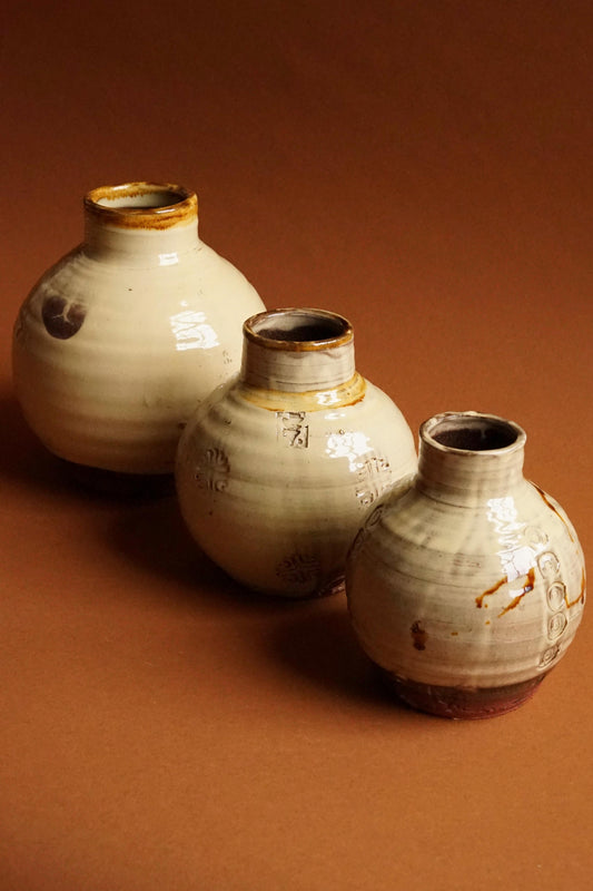Ceramics by Joshua Williams Globe vessels