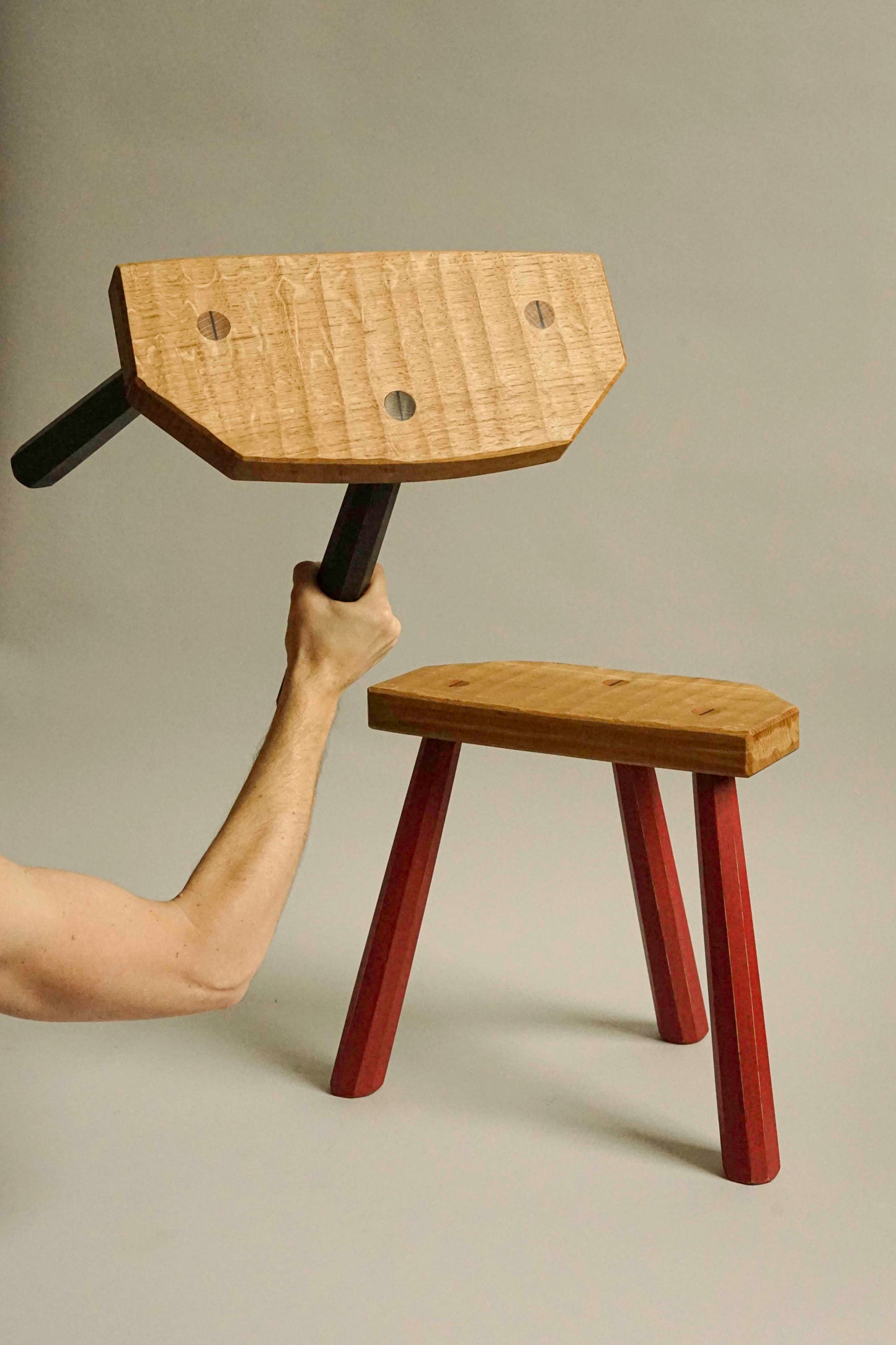 Jonnie Crawford Milking stools