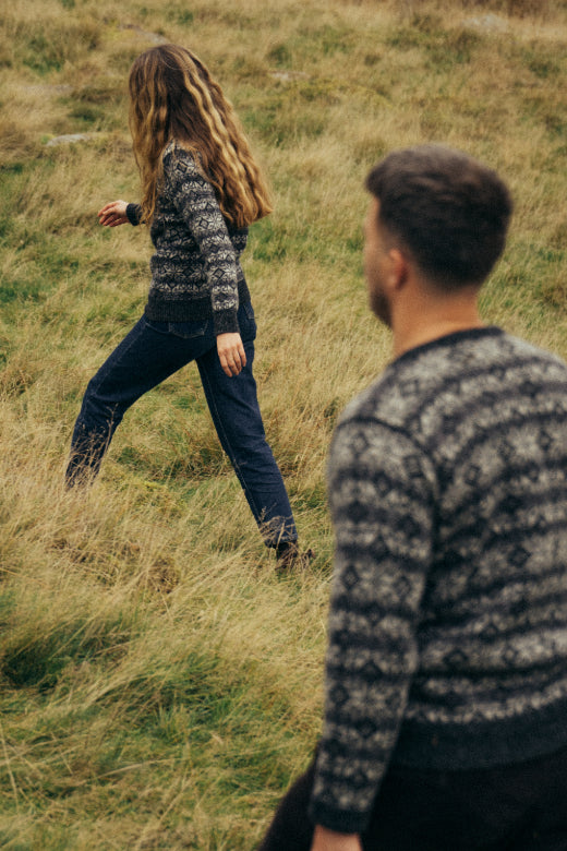Shetland Woolen Co - Daa's Fair Isle Jumper