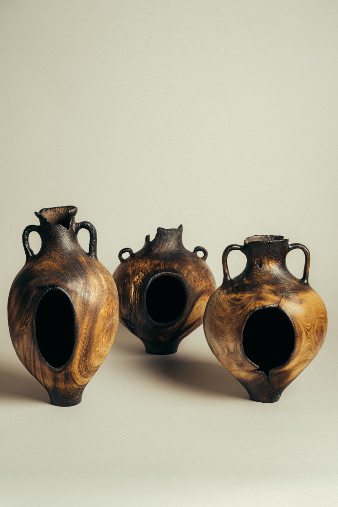 Duke Christie Wych Elm Amphora