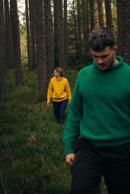 Shetland Woollen Co Lupetto Neck jumpers