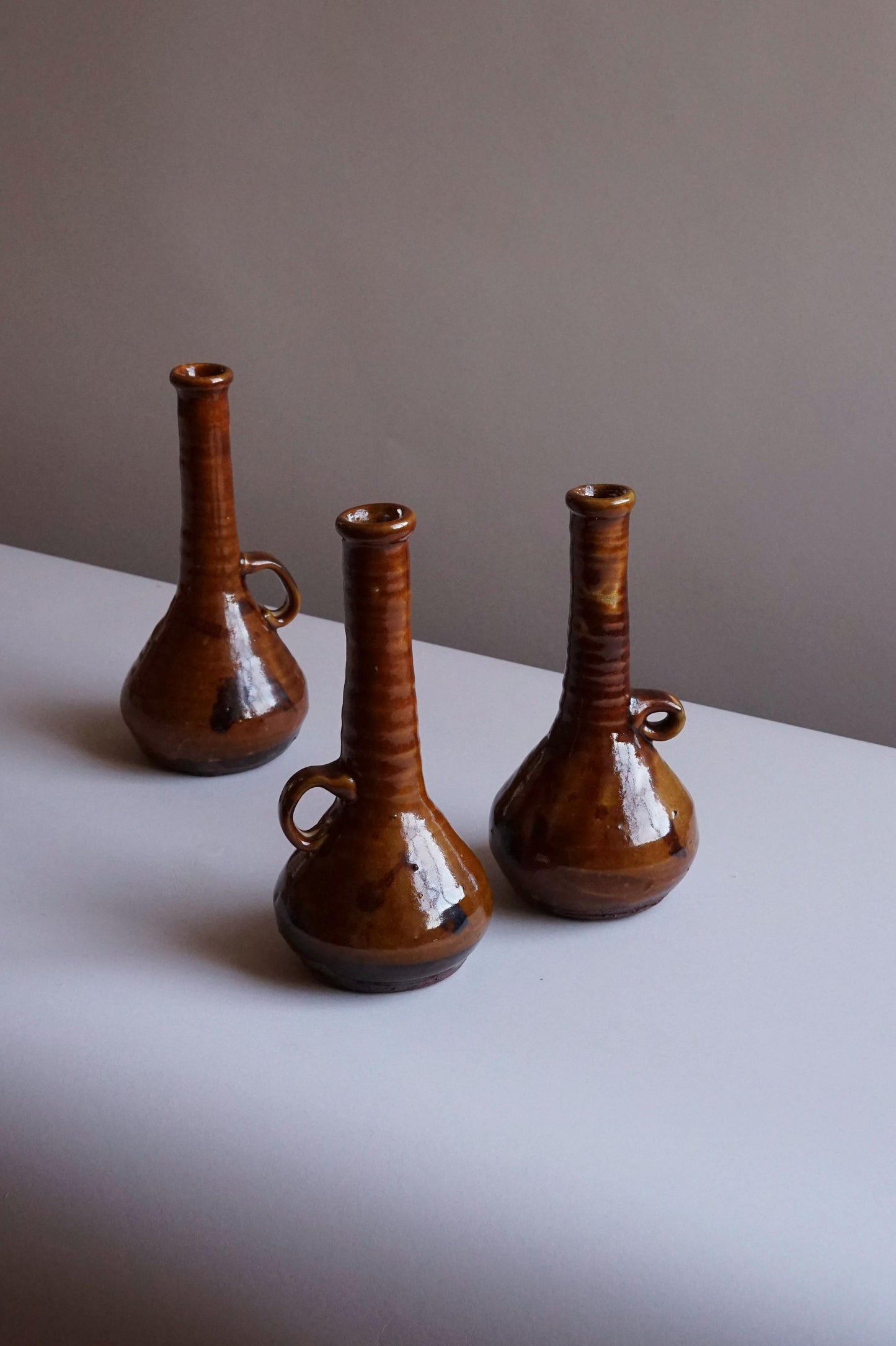 Ceramics by Joshua Williams Amber Flagon candlestick