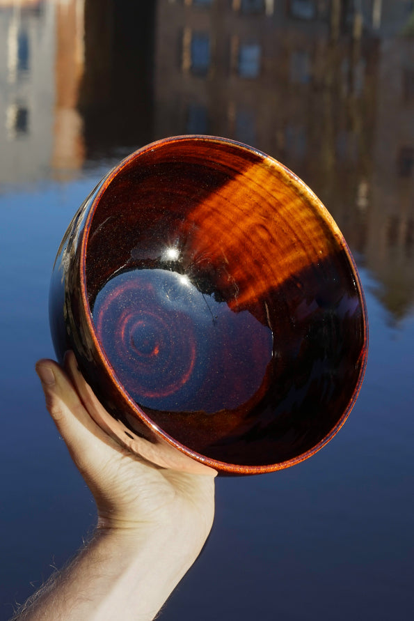 LaKrista Light through Dark Water Display Bowl