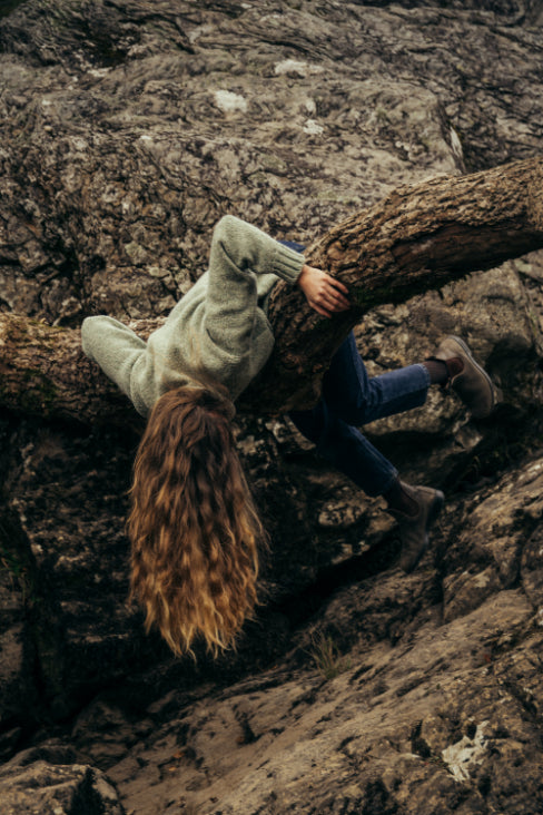 Shetland Woollen Co Lupetto Neck jumpers