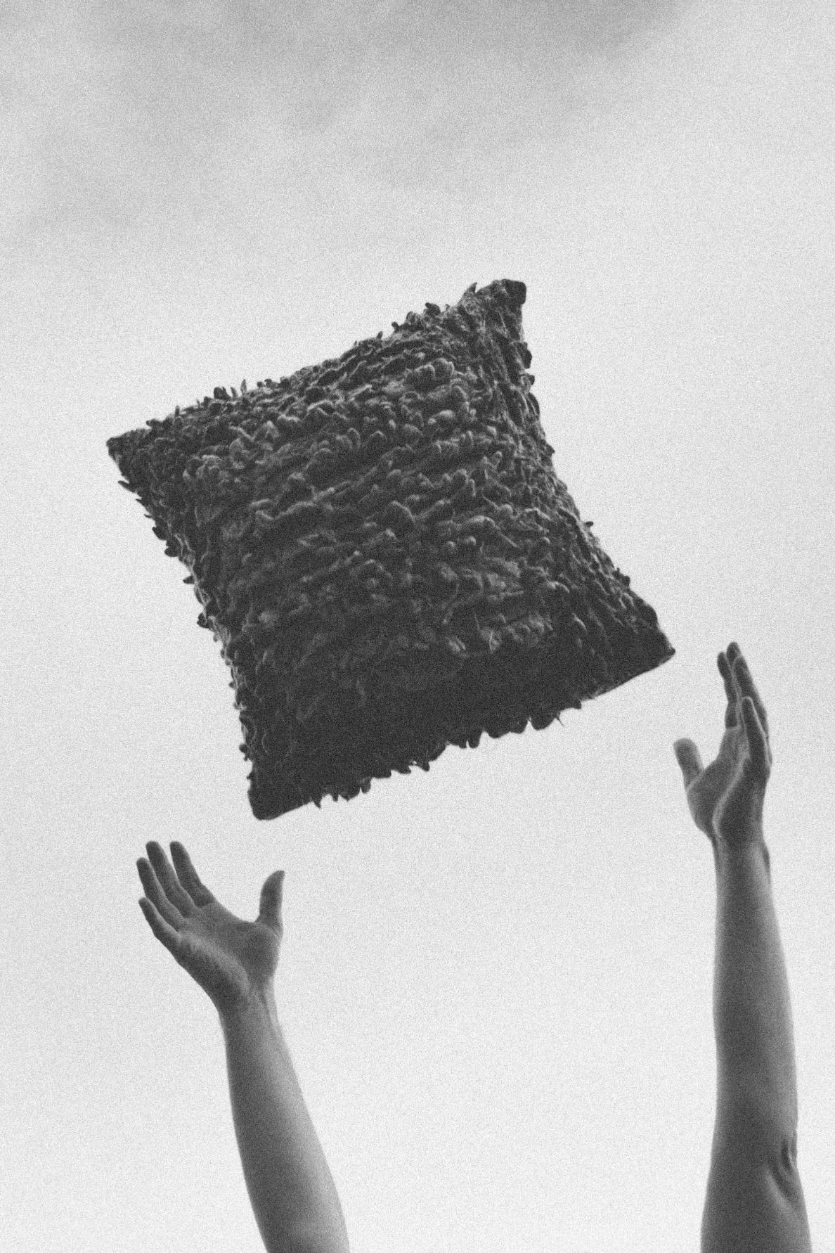 Louise Bennetts x Bard Cushions: Felted Stones