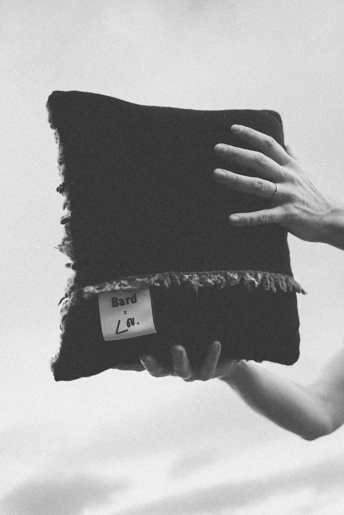 Louise Bennetts x Bard Cushions: Felted Stones