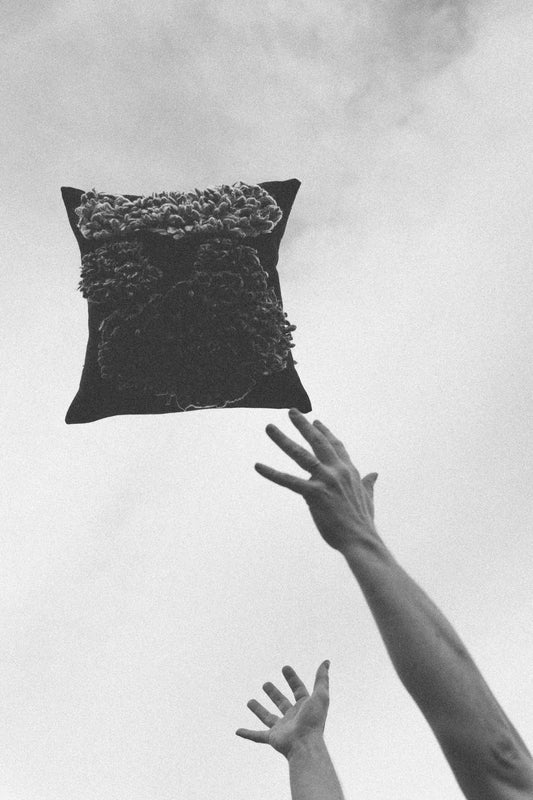 Louise Bennetts x Bard Cushions: Felted Stones