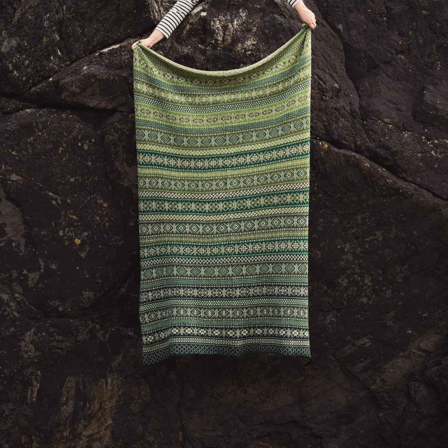 The Grit and The Glamour: Marie Bruhat, Fair Isle throws