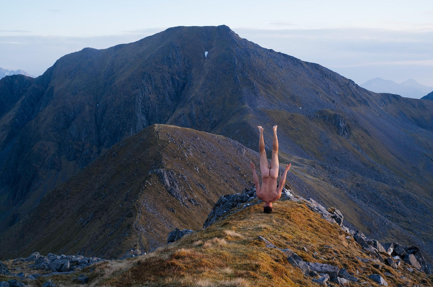 Ring Of Steall ALT= From the photography series UPENDED by Matthew Hyndman, Ring Of Steall.