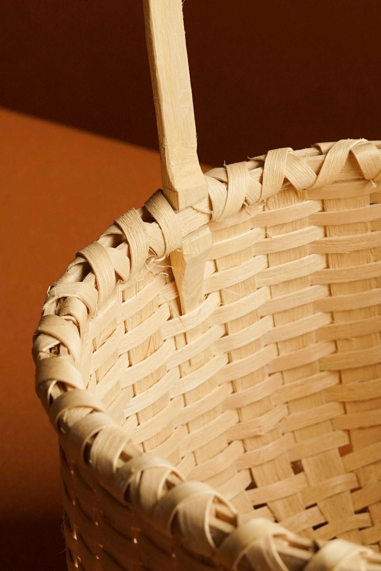 The Bumbling Basketeer Round Baskets