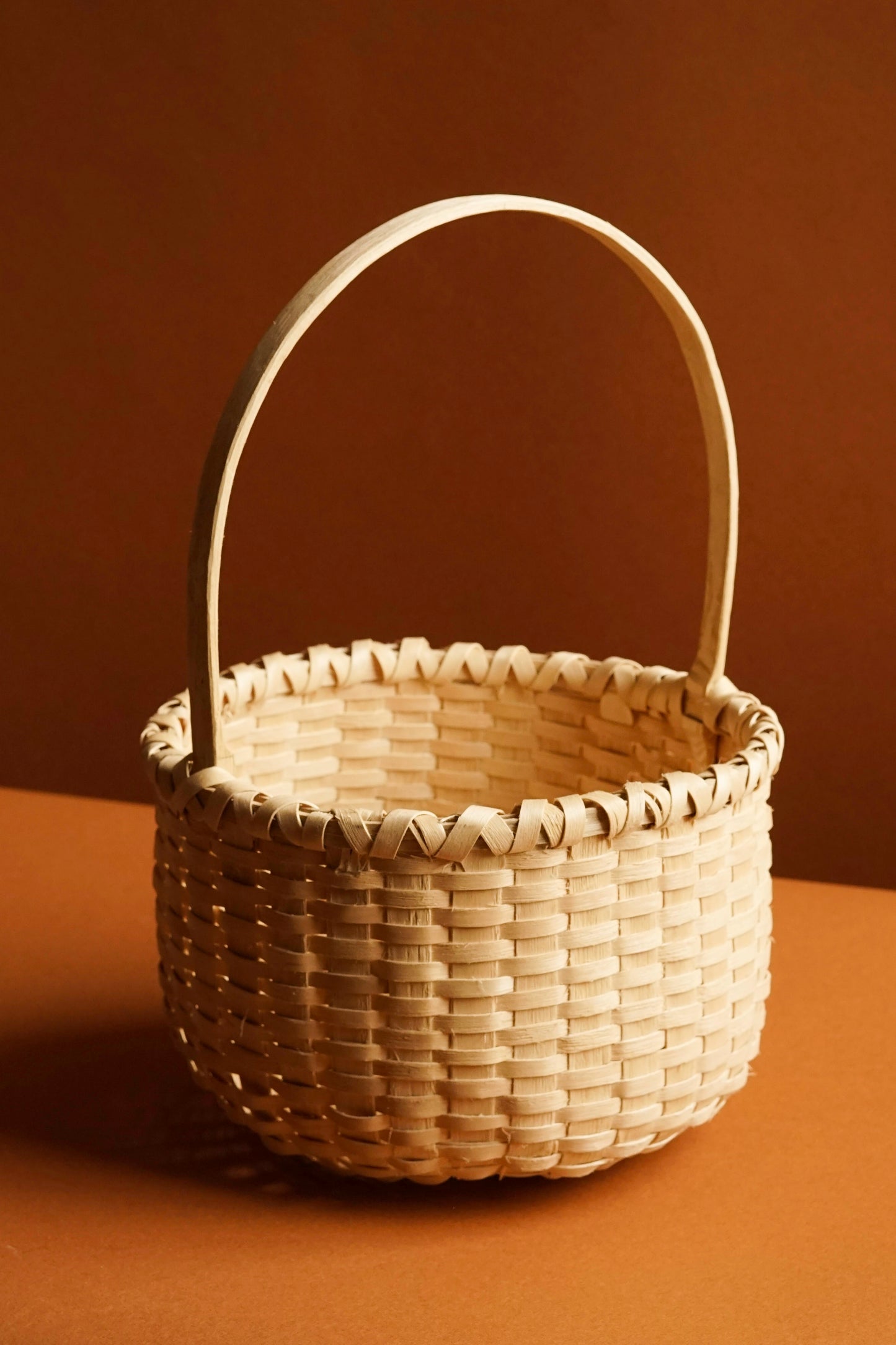 The Bumbling Basketeer Round Baskets