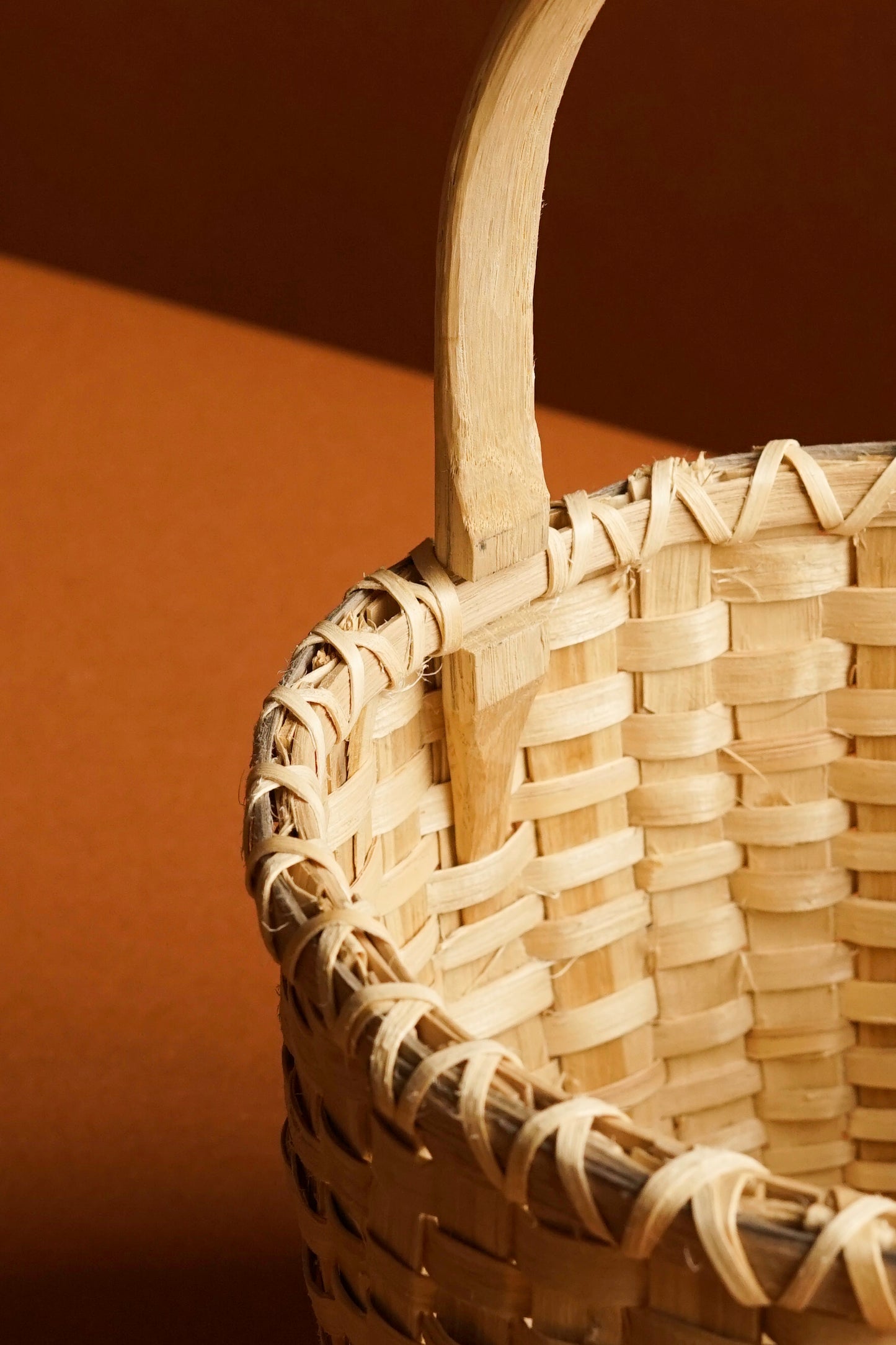 The Bumbling Basketeer Round Baskets