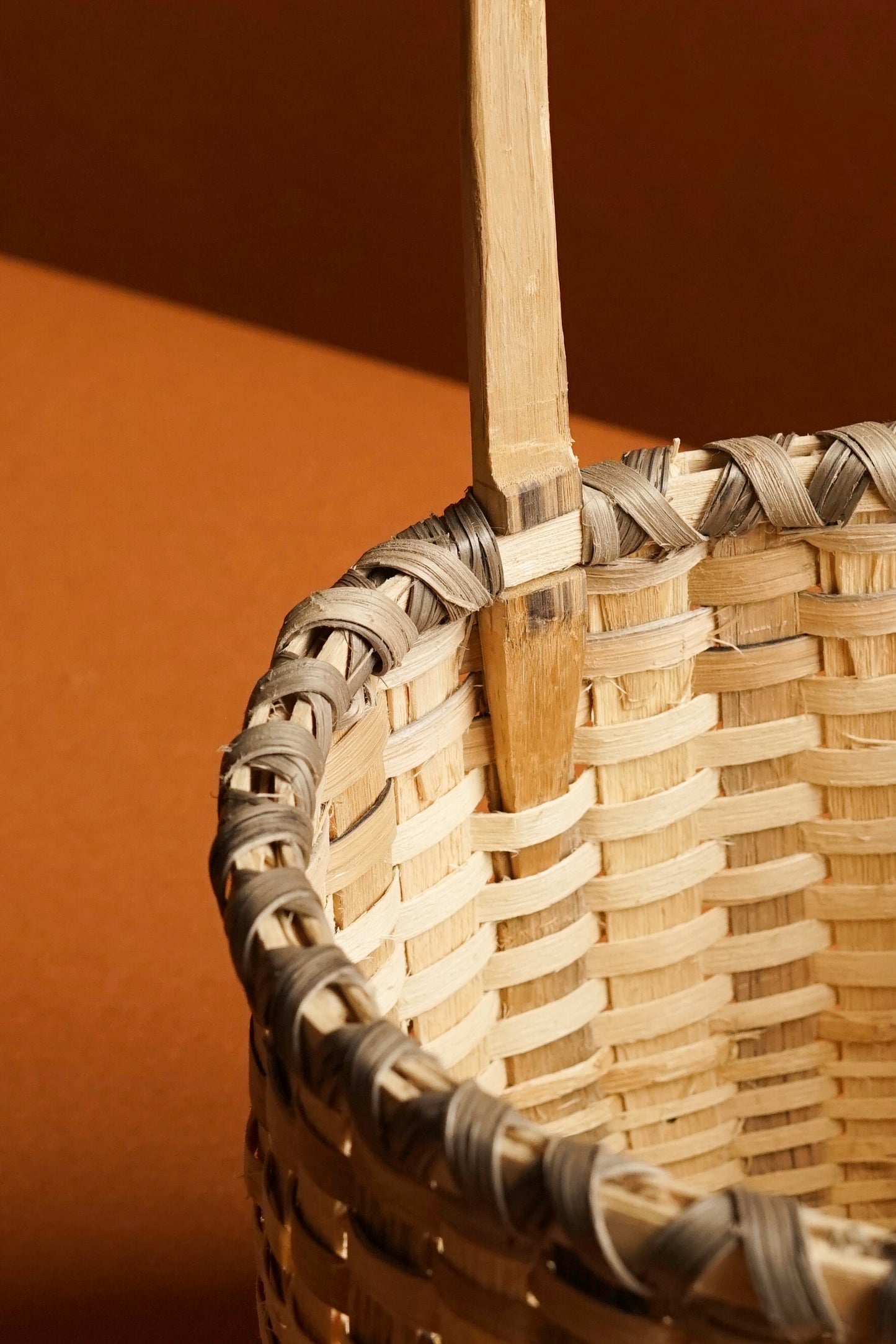 The Bumbling Basketeer Round Baskets